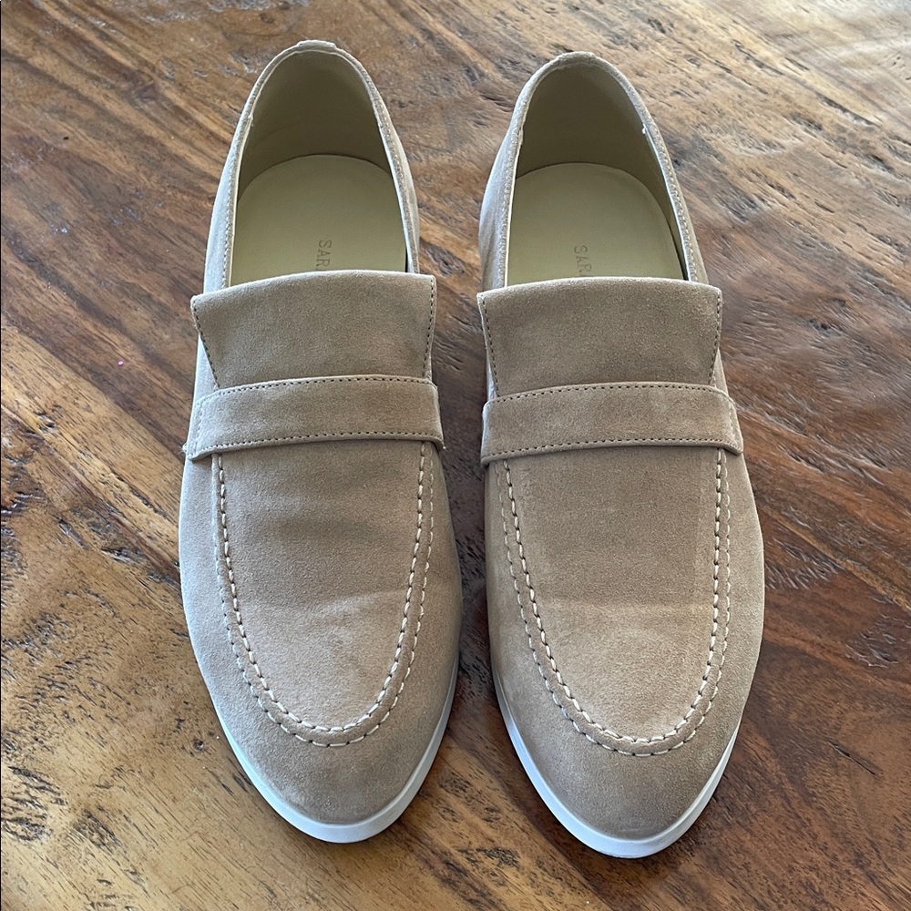 Tan Suede Women’s loafers